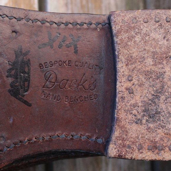 Vintage 80s Dack's Water Bison Wholecut Oxford, Made in Canada, Men's 7.5 E, EUC - Picture 13 of 14